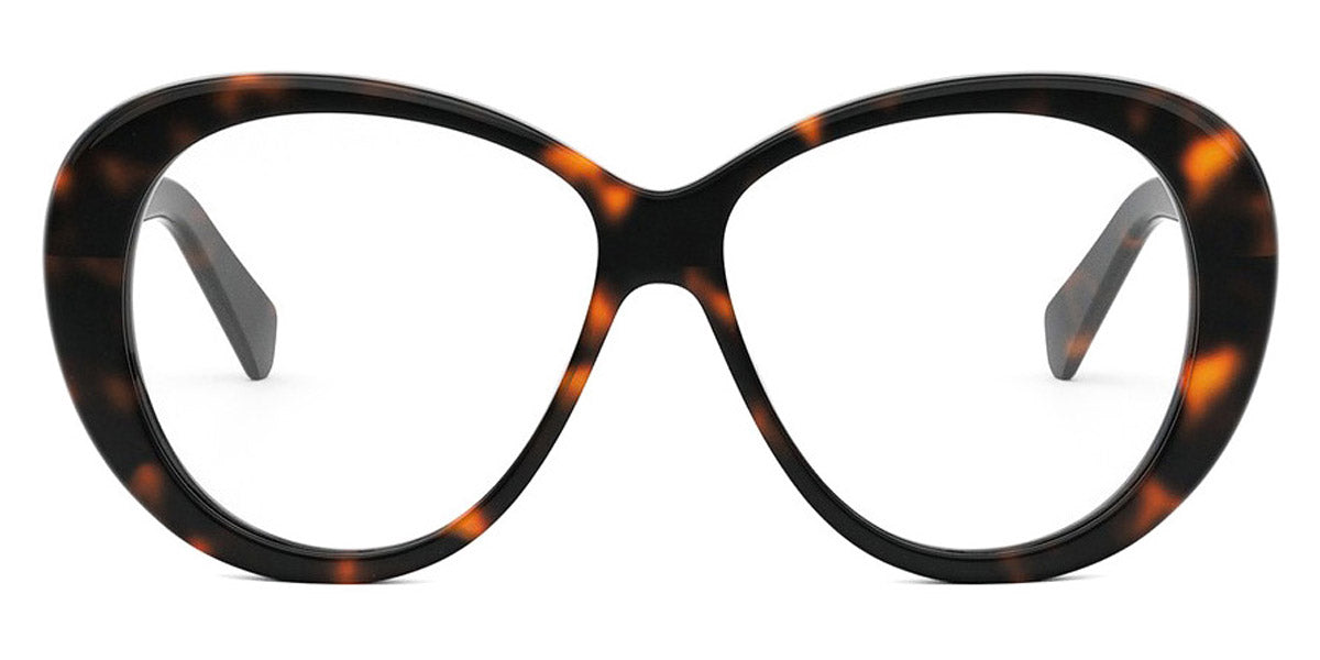 Celine® CL50150I CLN CL50150I 052 57 - 052 Shiny Dark Havana Eyeglasses