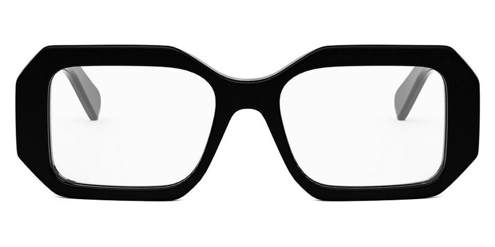 Celine® CL50155I CLN CL50155I 001 53 - 001 Shiny Black Eyeglasses