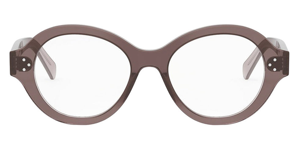 Celine® CL50157I CLN CL50157I 048 52 - 048 Shiny Brown Eyeglasses
