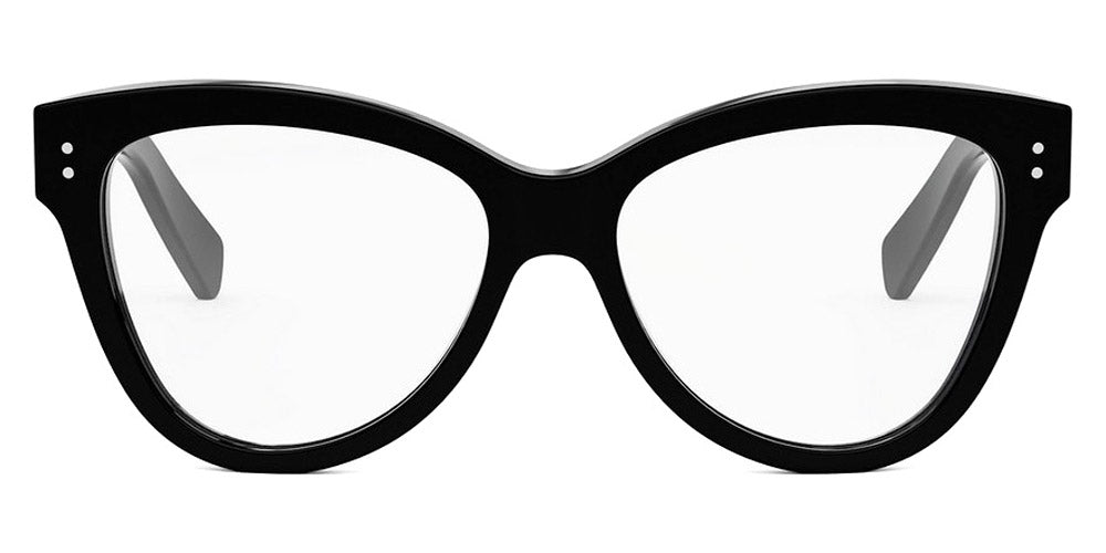 Celine® CL50158I CLN CL50158I 001 55 - 001 Shiny Black Eyeglasses