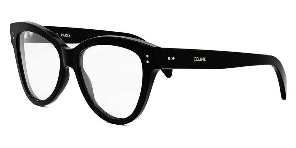 Celine® CL50158I CLN CL50158I 001 55 - 001 Shiny Black Eyeglasses