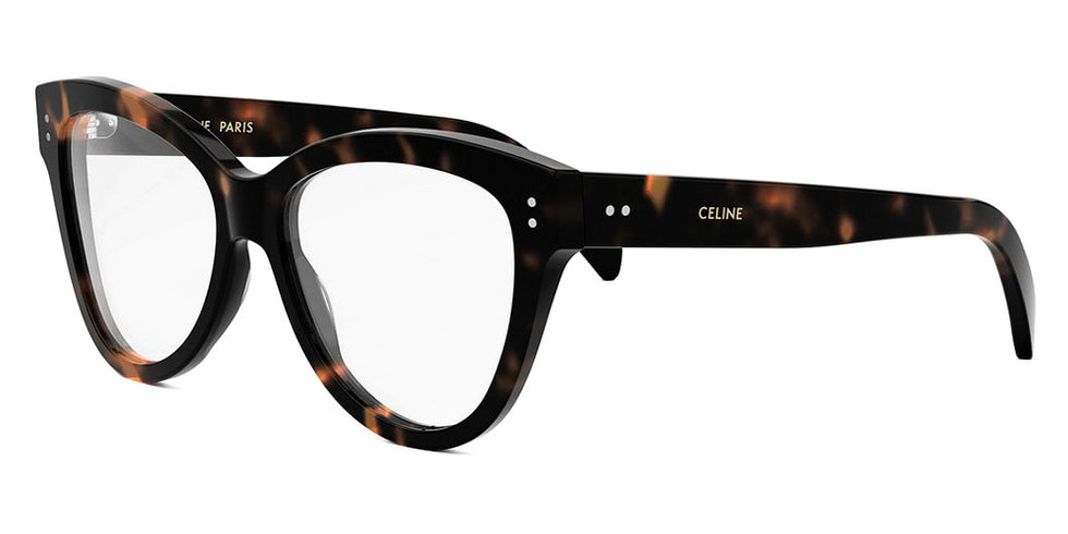 Celine® CL50158I CLN CL50158I 052 55 - 052 Shiny Havana Eyeglasses