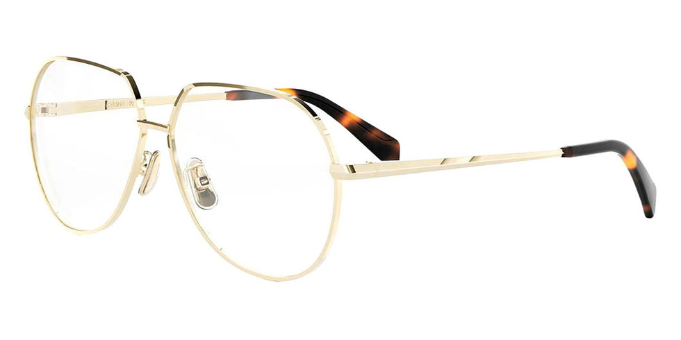 Celine® CL50164U CLN CL50164U 030 60 - 030 Shiny Yellow Eyeglasses