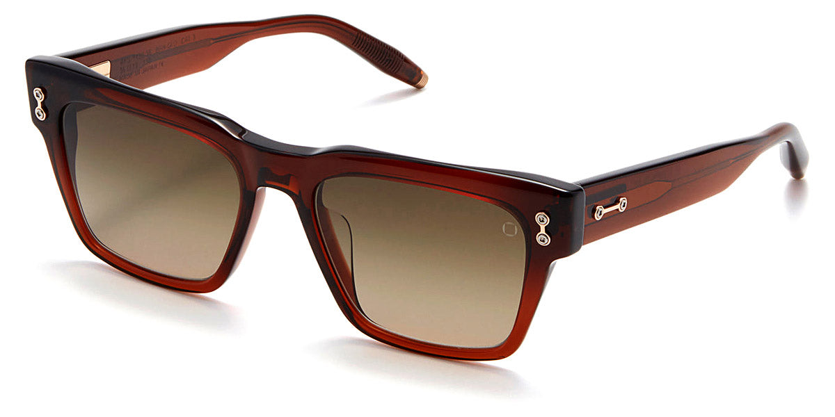 AKONI® Columba-56 AKO Columba-56 113B 56 - Dark Crystal Brown Sunglasses