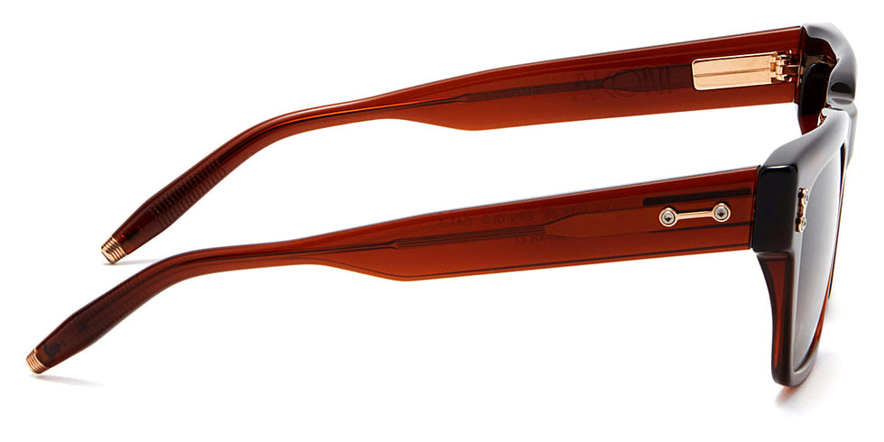 AKONI® Columba-56 AKO Columba-56 113B 56 - Dark Crystal Brown Sunglasses