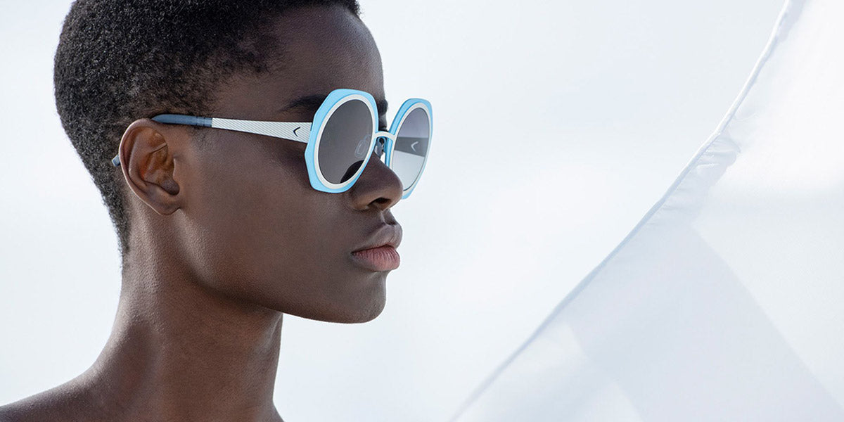 Blackfin® CORAL COVE BLF CORAL COVE 1048 51 - White/Light Blue Sunglasses