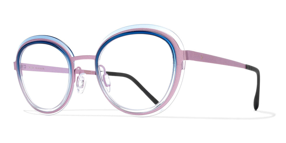 Blackfin® CORTES BLF CORTES 1138 49 - Pink/Gradient Blue Acetate Eyeglasses