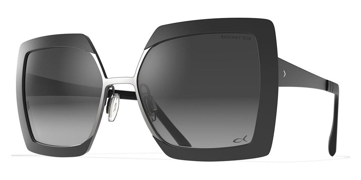 Blackfin® CRESCENT MOON BLF CRESCENT MOON 1560 55 - Silver/Black Sunglasses
