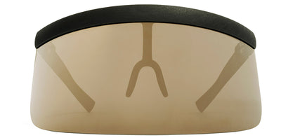 Mykita® DAISUKE MYK DAISUKE MD1 Pitch Black / Gold Flash Shield 165 - MD1 Pitch Black / Gold Flash Shield Sunglasses