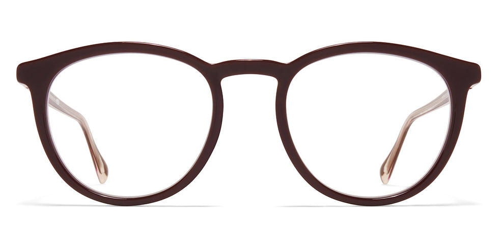 Mykita® DAVU MYK DAVU C126 Burgundy/Silk Purple Broncco 49 - C126 Burgundy/Silk Purple Broncco Eyeglasses
