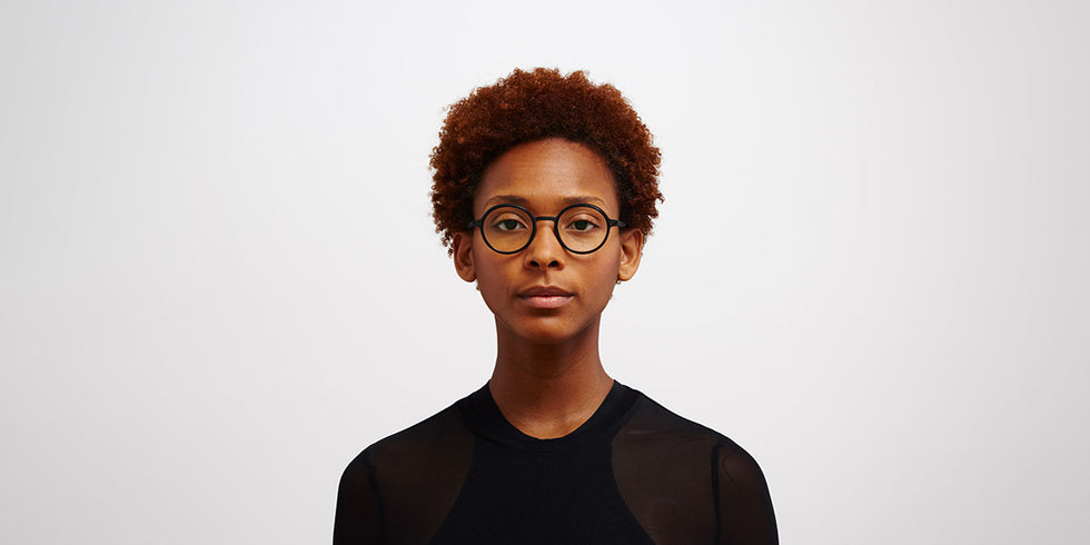 Mykita® DAYO MYK DAYO A6 Black/Black 46 - A6 Black/Black Eyeglasses