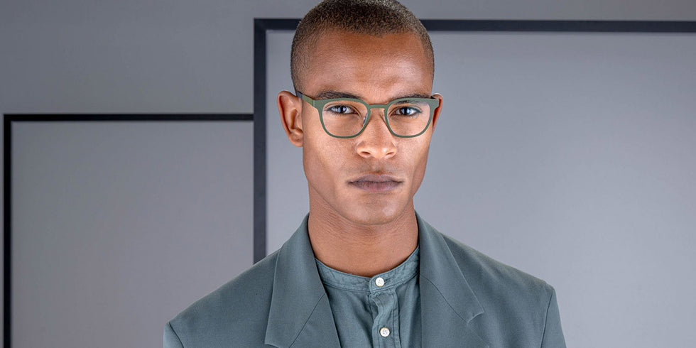 Blackfin® DAYTON BLF DAYTON 1126 48 - Obsidian Black Gold/Blackfin Black Eyeglasses