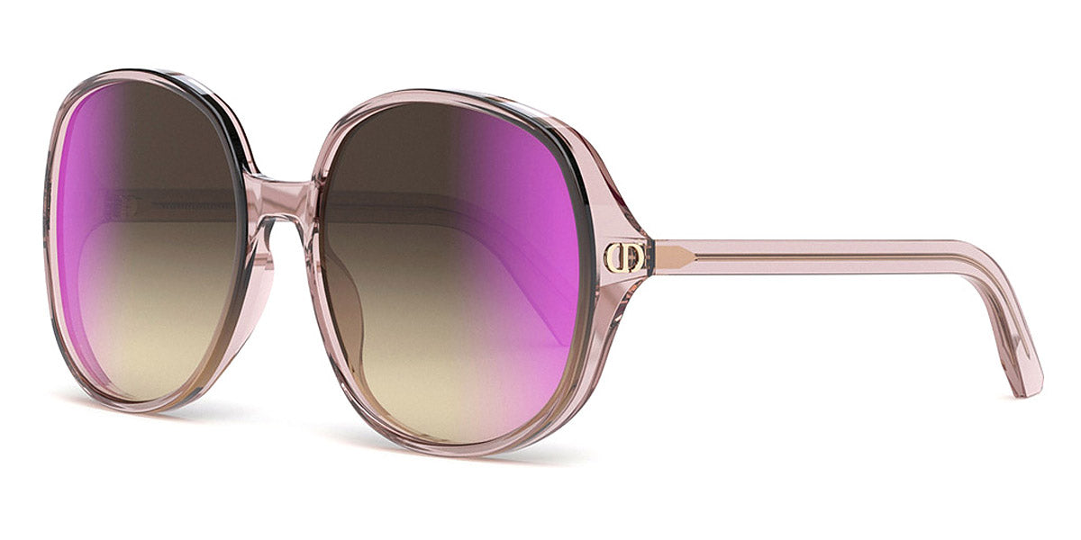 Dior® Ddoll R1U D DDOLL R1U 40F6 62 - Shiny Transparent Pink Sunglasses