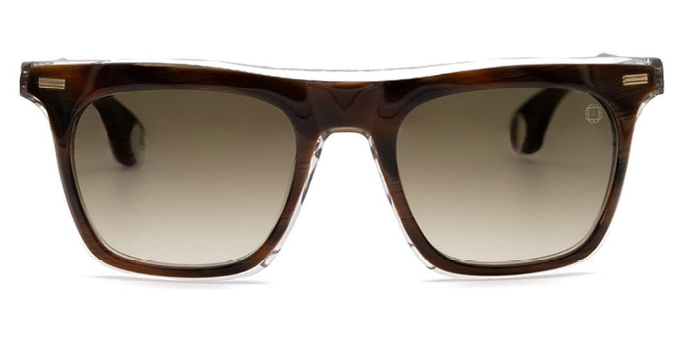 Blake Kuwahara® DEATON SUN BLK DEATON SUN BROWN HORN 51 - BROWN HORN Sunglasses