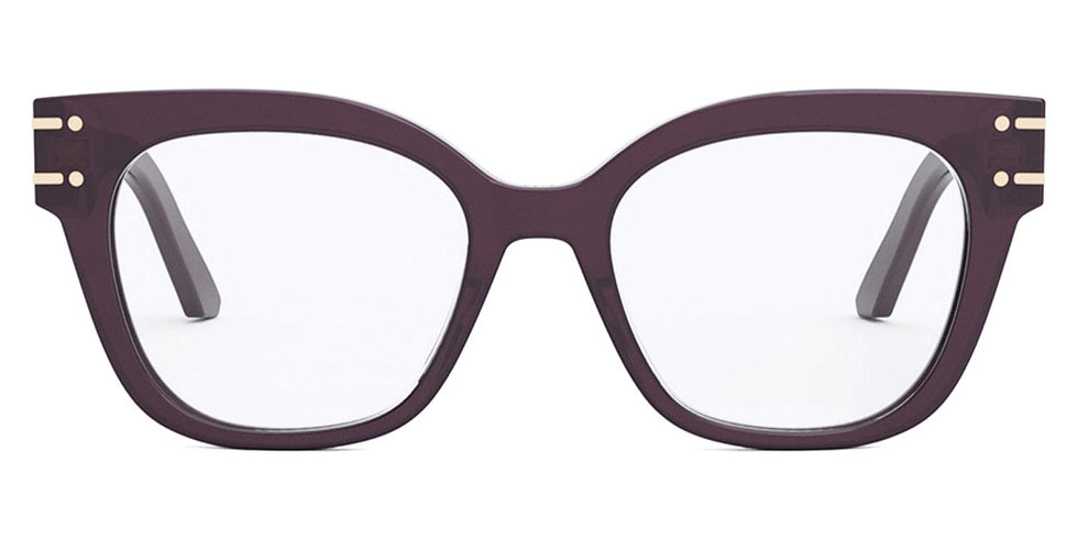 Dior® DIORSIGNATUREO B2I CD DIORSIGNATUREO B2I 2000 51 - Shiny Havana / Lenses Clear Organic Eyeglasses