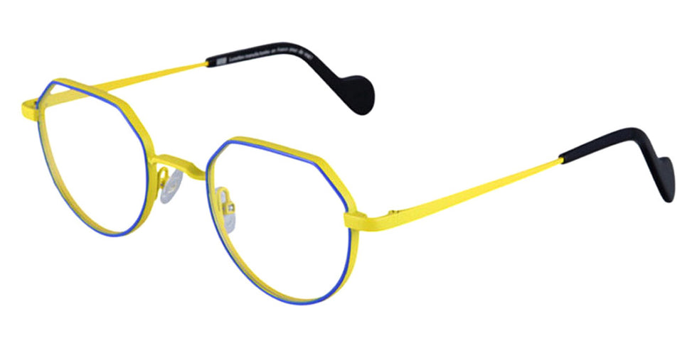 NaoNed® Distribil NAO Distribil 7868 48 - 7868 Matte Bright Blue/Fluorescent Yellow Eyeglasses