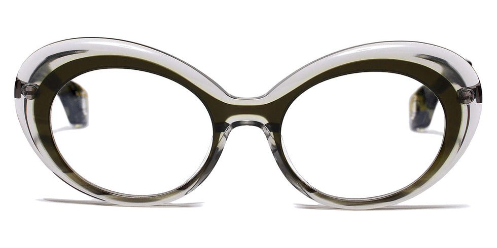 Blake Kuwahara® DOSHI BLK DOSHI OLIVE 51 - OLIVE Eyeglasses