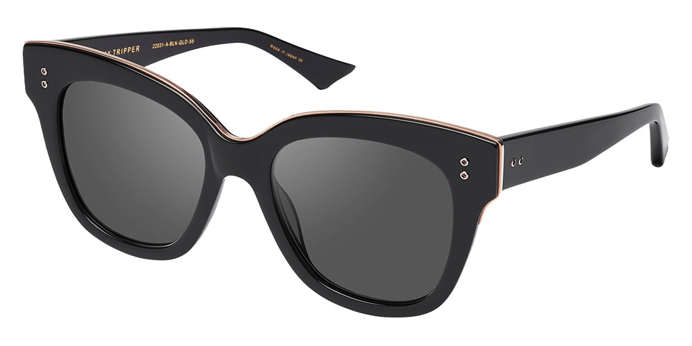 Dita® DAY TRIPPER Sunglasses DT 22031-E-BLK-RGD-55-Z 55 - Black/Rose Gold