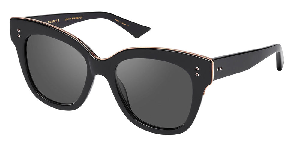 Dita® DAY TRIPPER Sunglasses DT 22031-E-BLK-RGD-55-Z 55 - Black/Rose Gold
