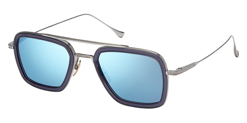 Dita® FLIGHT.006 Sunglasses DT 7806-A-SMK-PLD-52-Z 52 - Smoke Grey Crystal/Black Palladium
