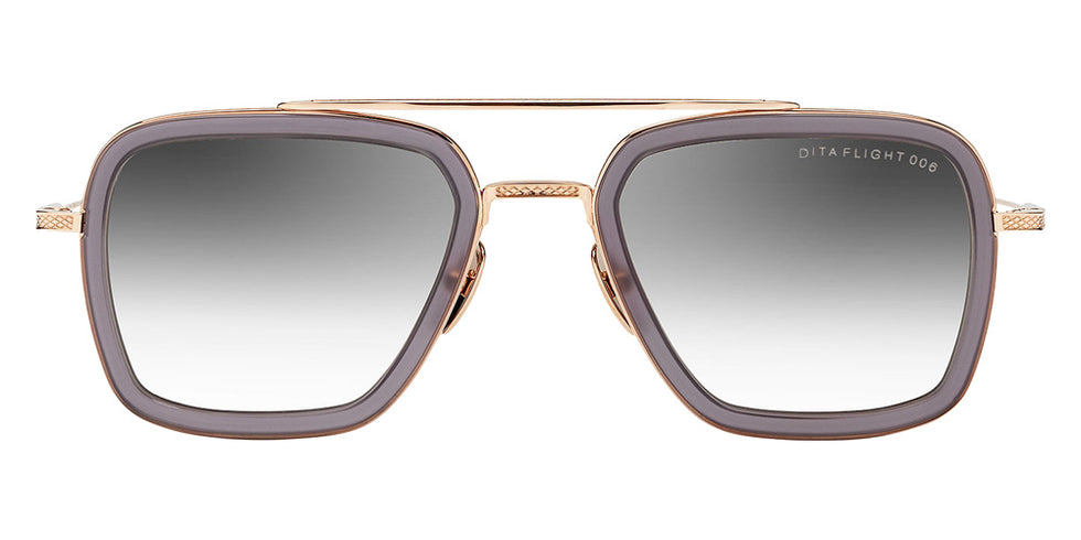Dita® FLIGHT.006 Sunglasses DT 7806-H-GRY-GLD-52-Z 52 - Matte Grey Crystal/12K Gold 2