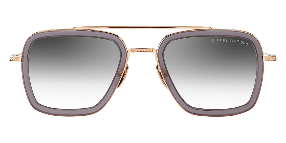Dita® FLIGHT.006 Sunglasses DT 7806-H-GRY-GLD-52-Z 52 - Matte Grey Crystal/12K Gold 2