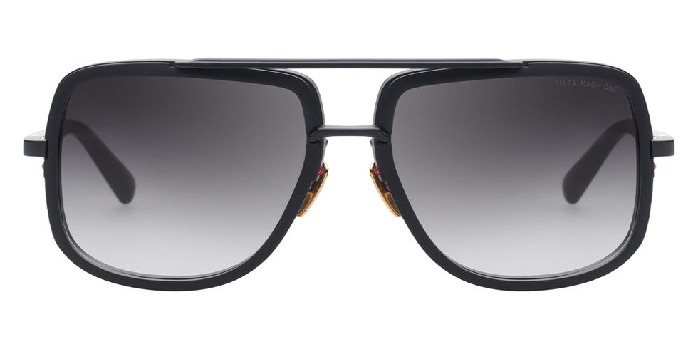 Dita® MACH-ONE Sunglasses DT DRX-2030-G-BLK-18K-59-Z 59 - Matte Black Matte Black 18K Temples