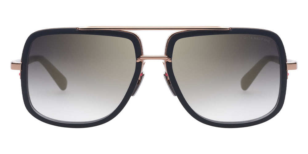 Dita® MACH-ONE Sunglasses DT DRX-2030-L-BLK-RGD-59-Z 59 - Matte Black Rose Gold