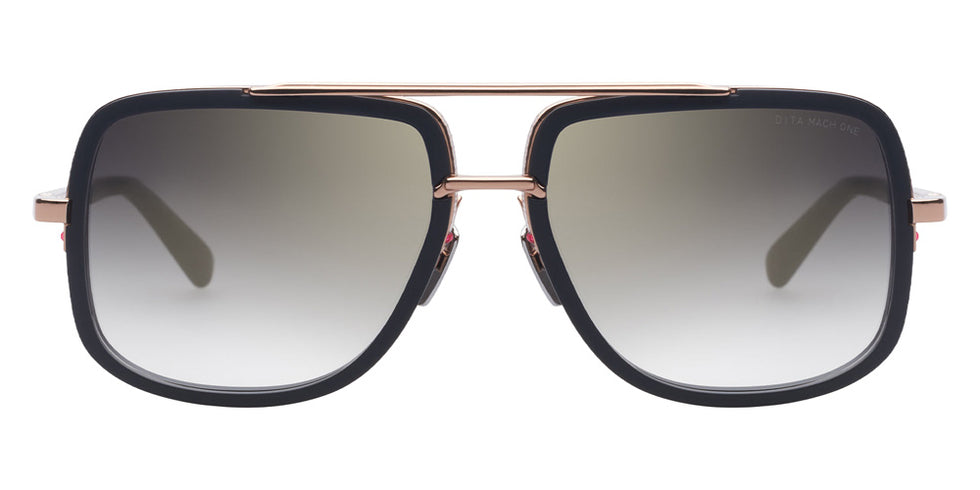 Dita® MACH-ONE Sunglasses DT DRX-2030-L-BLK-RGD-59-Z 59 - Matte Black Rose Gold