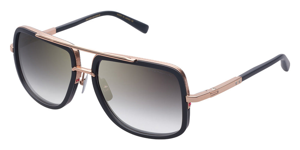Dita® MACH-ONE Sunglasses DT DRX-2030-L-BLK-RGD-59-Z 59 - Matte Black Rose Gold