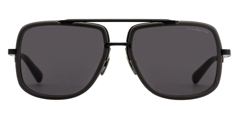 Dita® MACH-ONE Sunglasses DT DRX-2030-V-GRY-BLK-59 59 - Matte Black Matte Castle Rock
