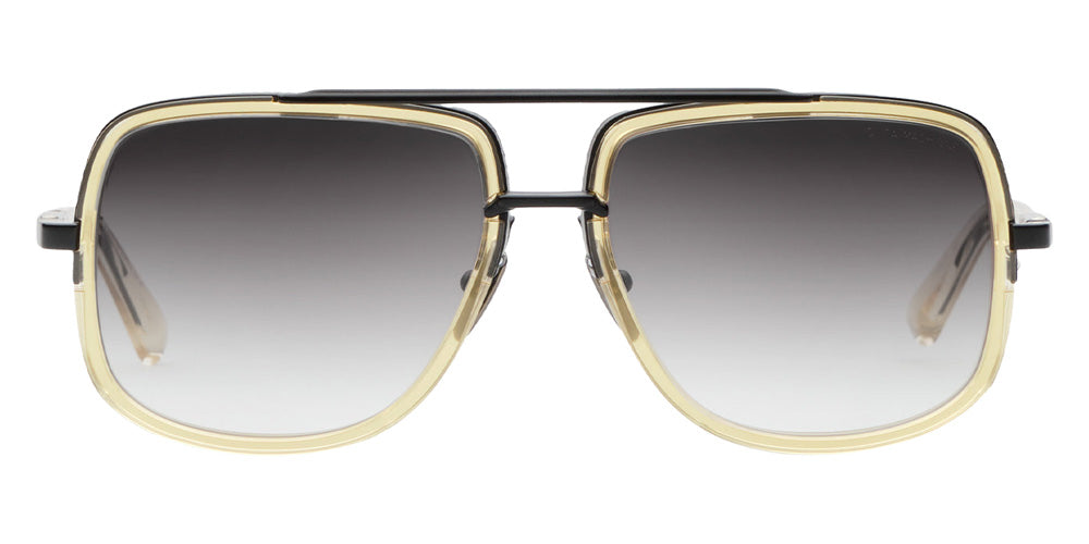 Dita® MACH-ONE Sunglasses DT DRX-2030-W-CLR-BLK-59 59 - Matte Black/Vintage Clear