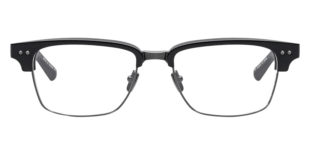 Dita® STATESMAN-THREE Eyeglasses DT DRX-2064-A-BLK-SLV-52-Z 52 - Black-Antique Silver