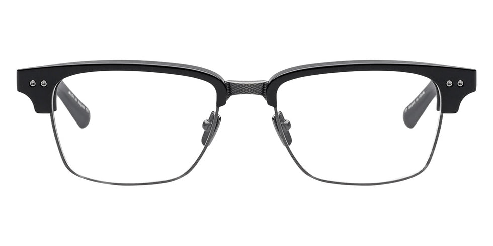 Dita® STATESMAN-THREE Eyeglasses DT DRX-2064-A-BLK-SLV-55-Z 55 - Black-Antique Silver