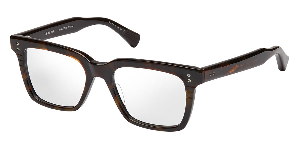 Dita® SEQUOIA Eyeglasses DT DRX-2086-B-TRT-54-Z 54 - Dark Tortoise-Burnt Brown Back