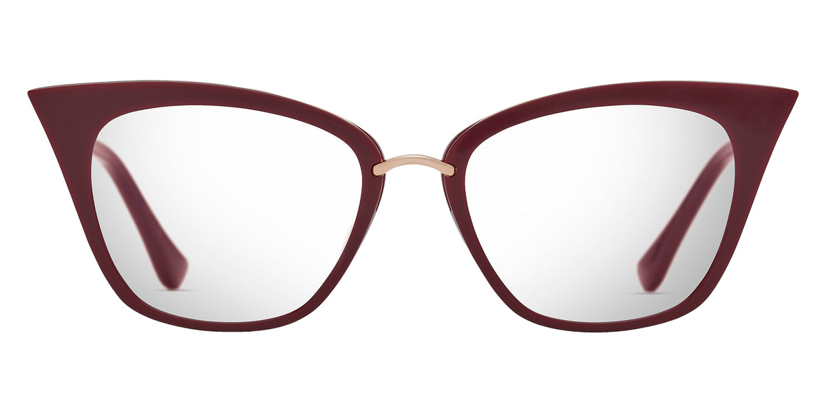 Dita® Rebella Eyeglasses DT DRX-3031-F-MAR-ROS-51 51 - Maroon/Rose Gold