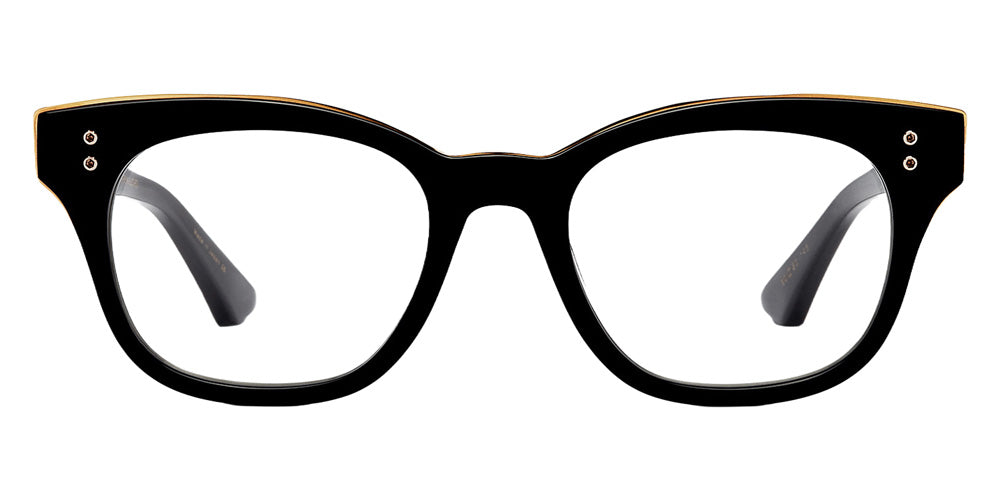 Dita® Rhythm Eyeglasses DT DRX-3039-A-BLK-GLD-50-Z 50 - Black/Gold