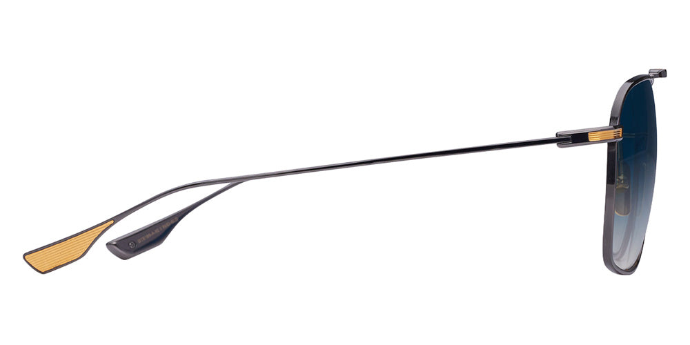 Dita® ALKAMX Sunglasses DT DTS100-A-02 61 - Black Rhodium Yellow Gold