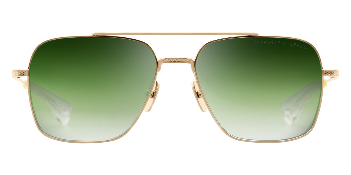 Dita® FLIGHT-SEVEN Sunglasses DT DTS111-57-07 57 - Brushed White Gold