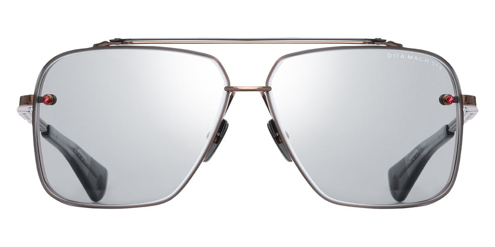 Dita® MACH-SIX - INOVATI™ Sunglasses DT DTS121-62-02-NV-R 62 - Rose Gold/Black Rhodium