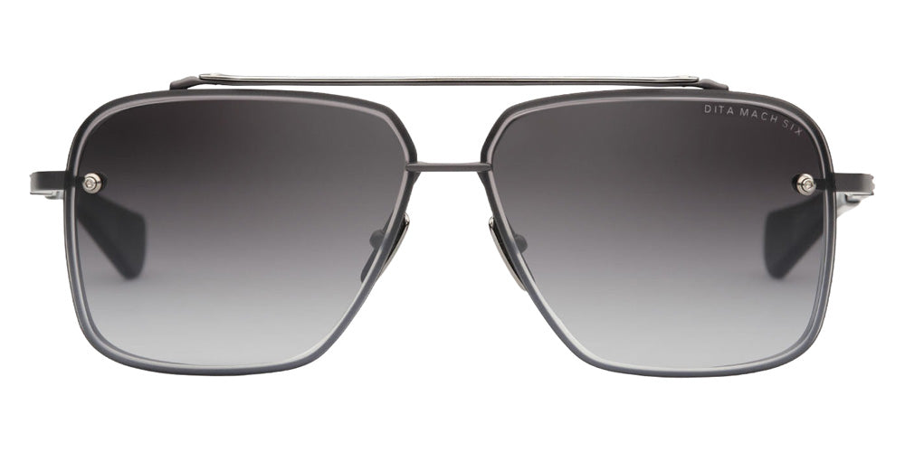 Dita® MACH-SIX Sunglasses DT DTS121-62-06 62 - Black Iron/Matte Black