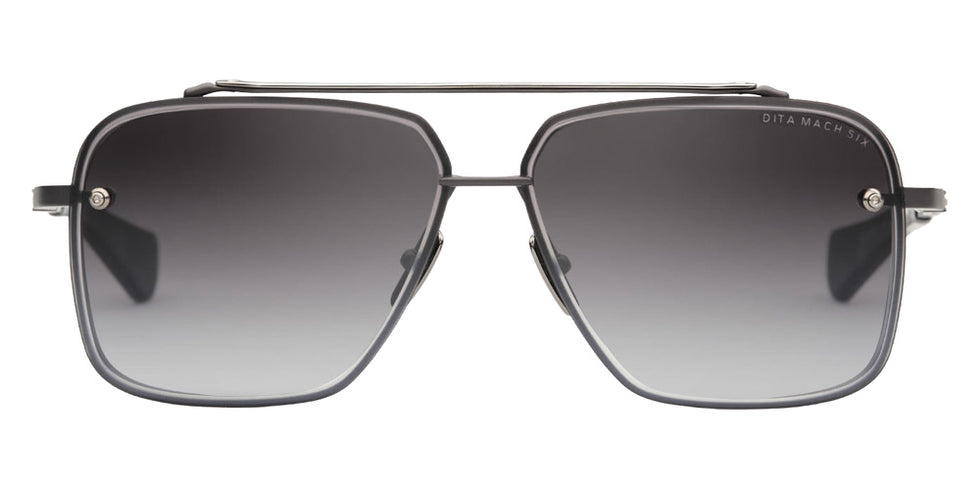 Dita® MACH-SIX Sunglasses DT DTS121-62-06 62 - Black Iron/Matte Black