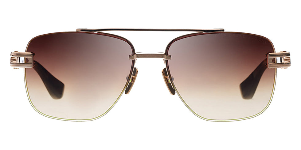 Dita® GRAND-EVO ONE Sunglasses DT DTS138-A-02-Z 57 - White Gold/Brown