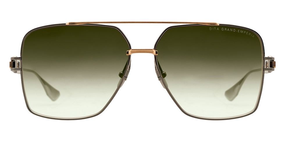 Dita® GRAND-EMPERIK Sunglasses DT DTS159-A-03 61 - Black Rhodium/Brushed White Gold