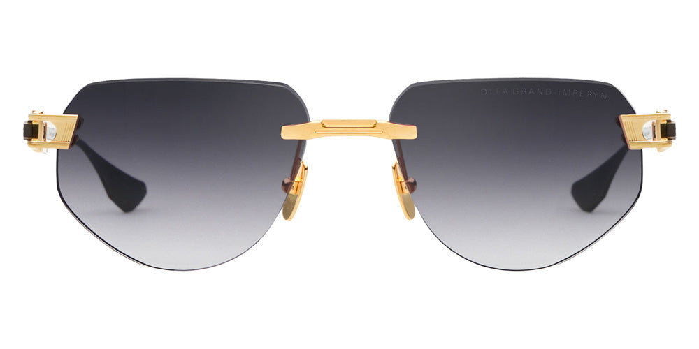 Dita® GRAND-IMPERYN Sunglasses DT DTS164-A-01 56 - Yellow Gold/Black Iron