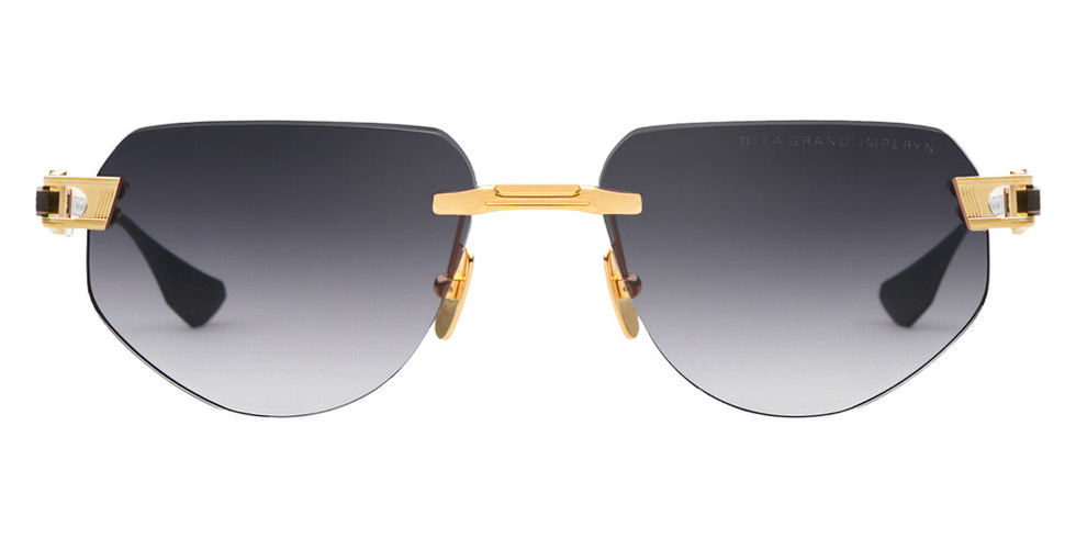 Dita® GRAND-IMPERYN Sunglasses DT DTS164-A-01 56 - Yellow Gold/Black Iron
