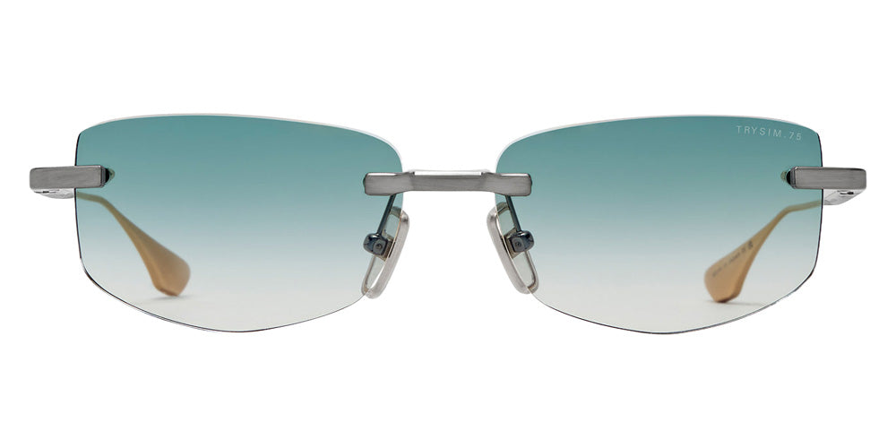 Dita® TRYSIM.75 Sunglasses DT DTS182-A-03 56 - Antique Silver/White Gold