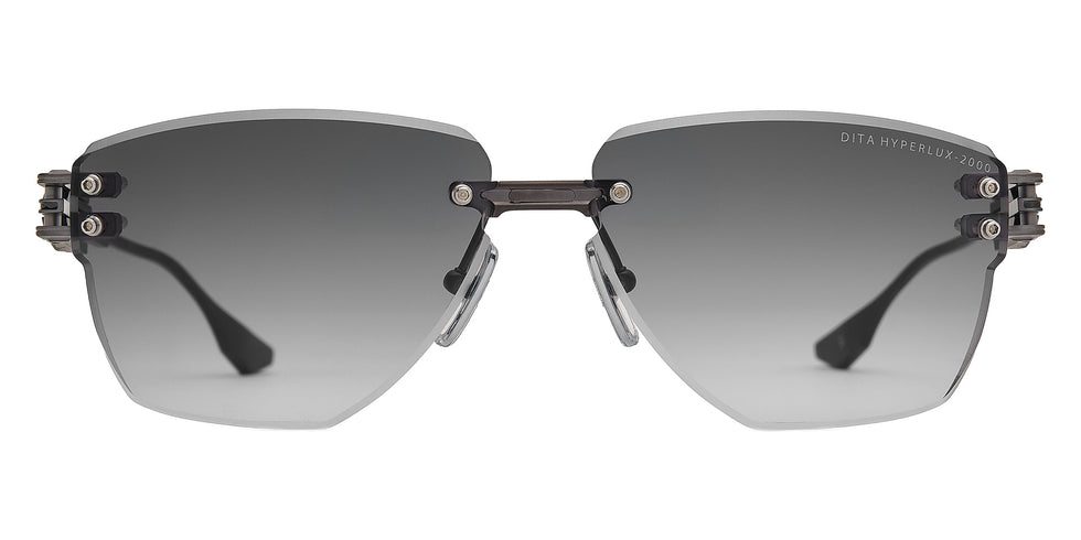 Dita® HYPERLUX-2000 Sunglasses DT DTS197-A-01 58 - Black Iron/Black
