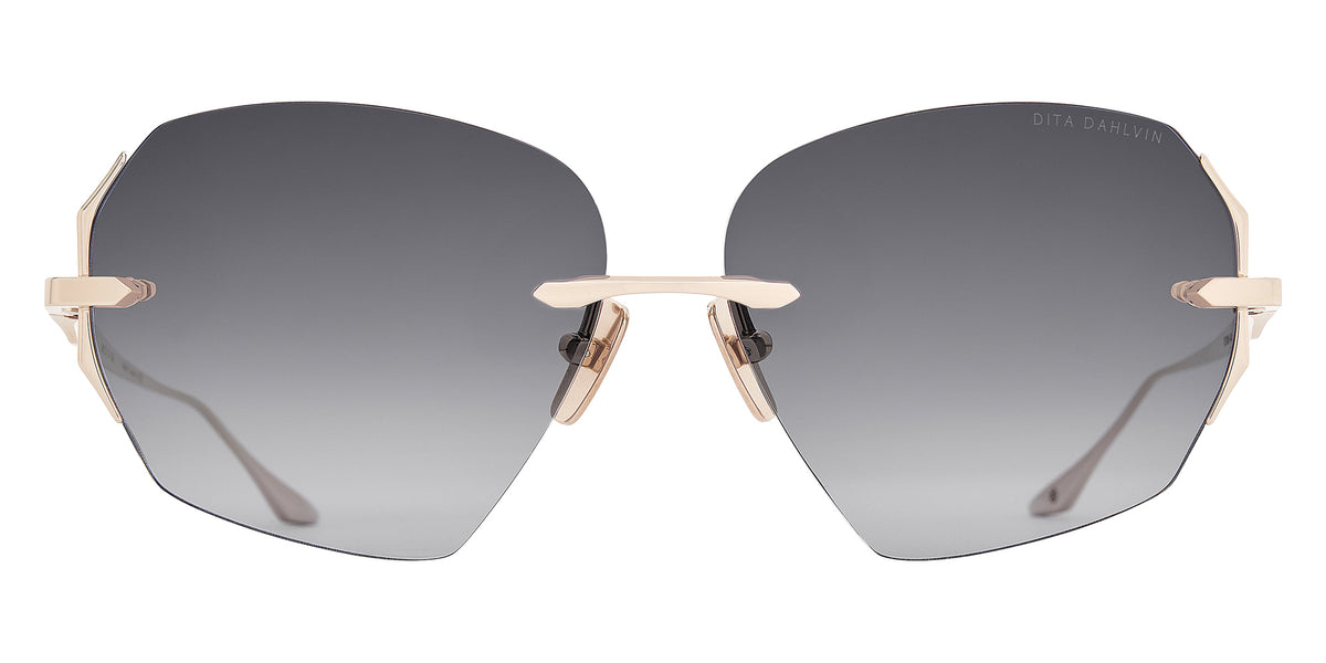 Dita® DAHLVIN Sunglasses DT DTS200-A-01 58 - White Gold