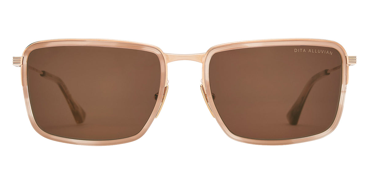 Dita® ALLUVIAN Sunglasses DT DTS201-A-03 54 - Dusty Pink/Rose Gold